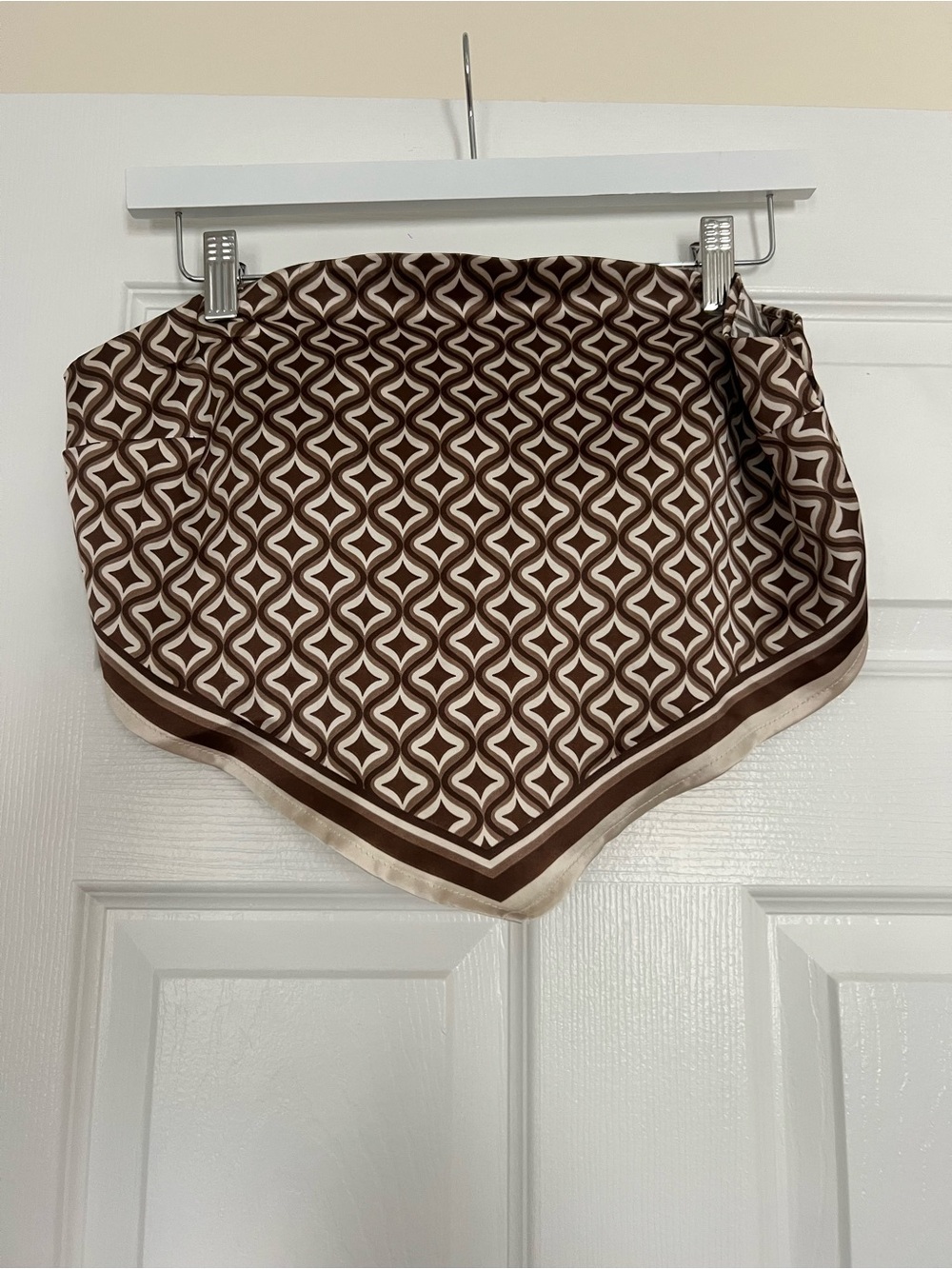 Garage bandana scarf top